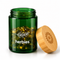Glass Bamboo Lid Jar